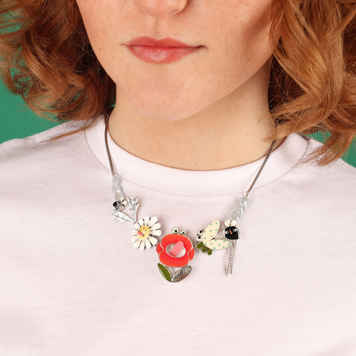 貪吃小花|項鍊|TAPATTE|Necklace