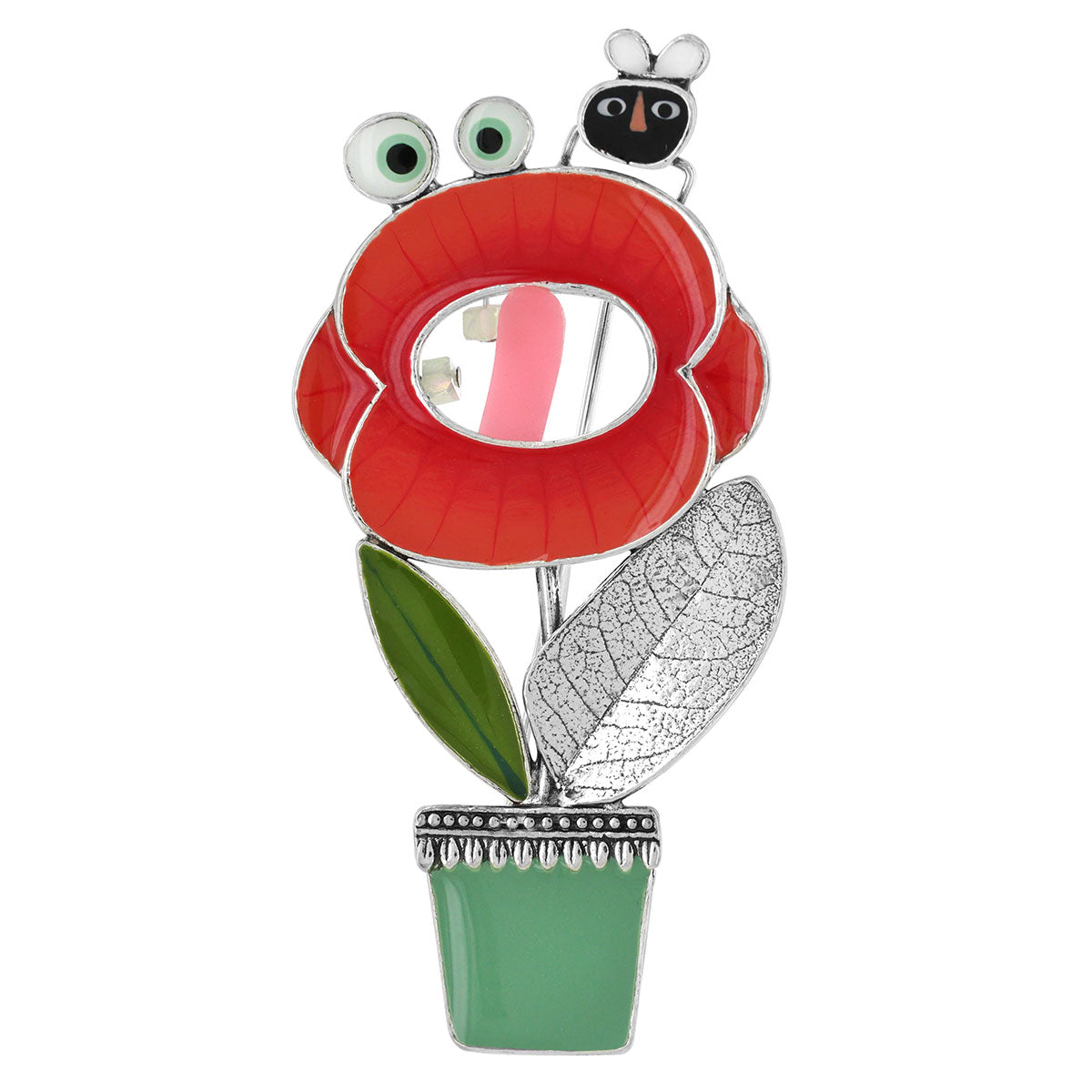 貪吃小花|胸針|TAPATTE|Brooch