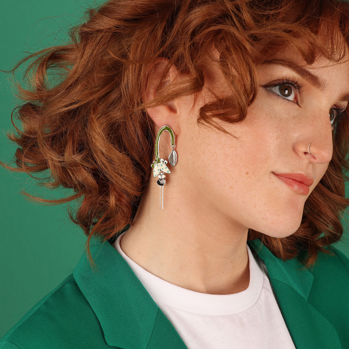 貪吃小花|耳環|TAPATTE|Earrings