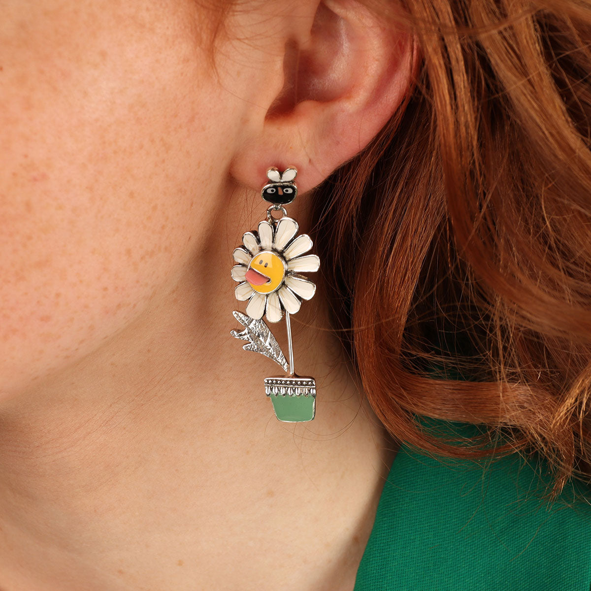 貪吃小花|耳環|TAPATTE|Earrings