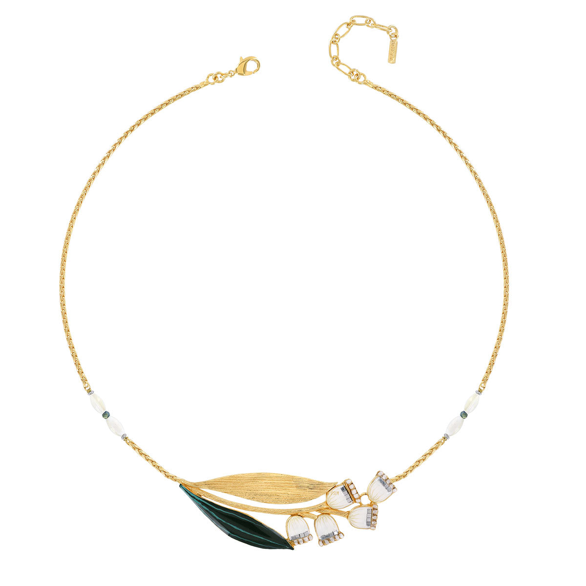 純白百合|項鍊|AMOURETTE|Necklace
