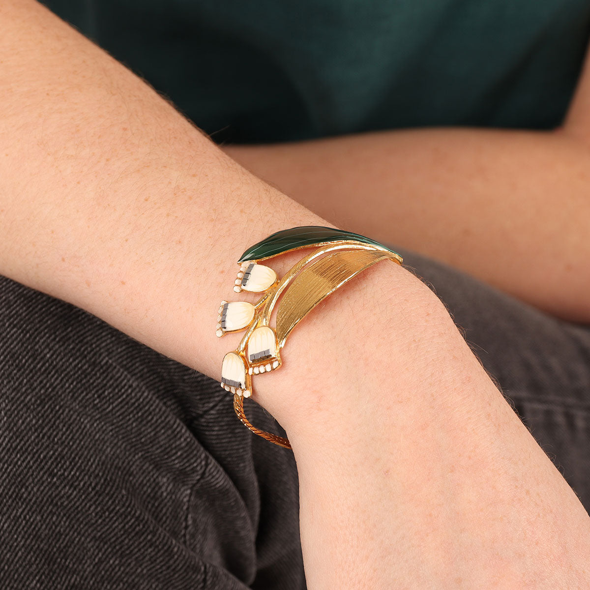 純白百合|手鍊|AMOURETTE|Bracelet
