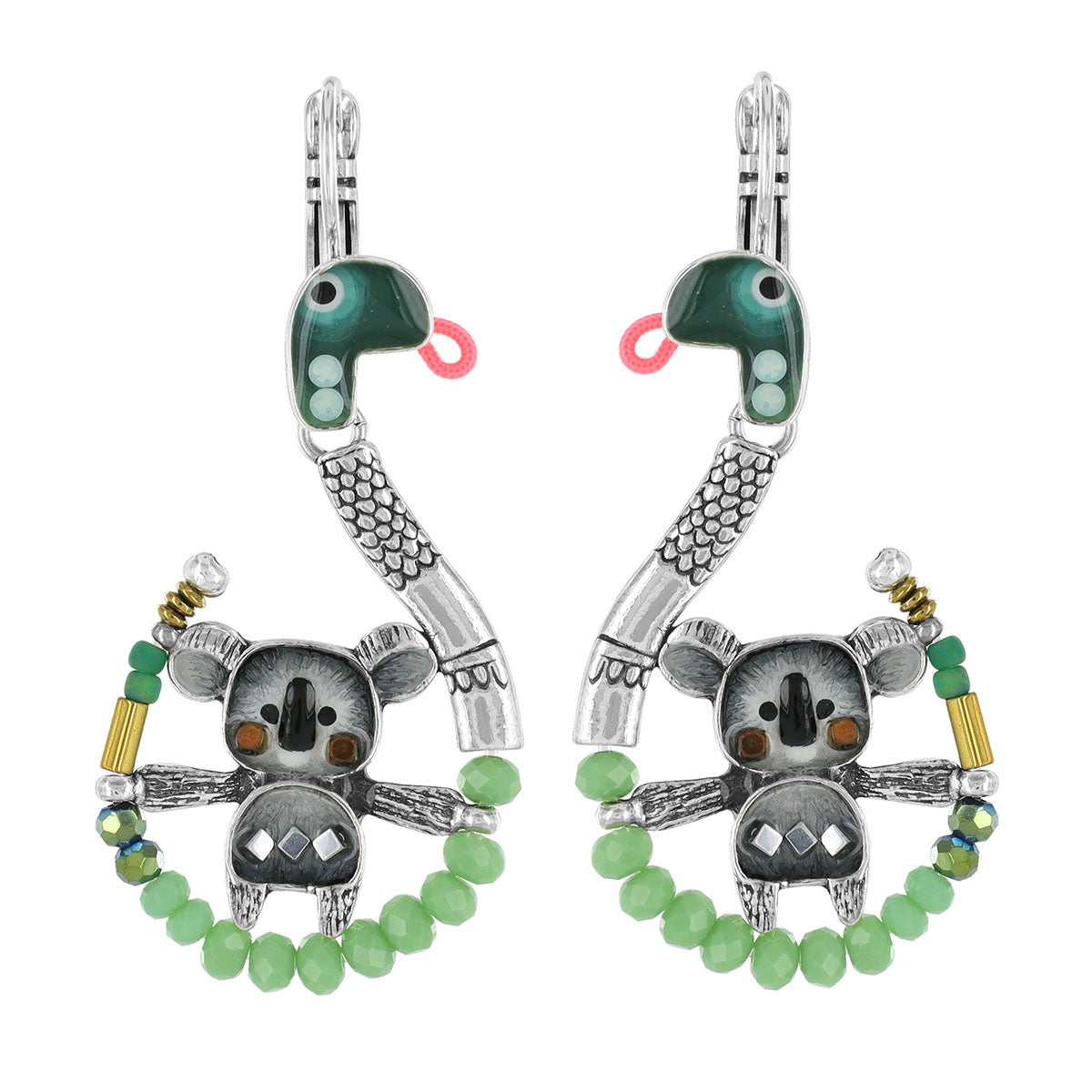 雨林樹熊|耳環|KOKO|Earrings
