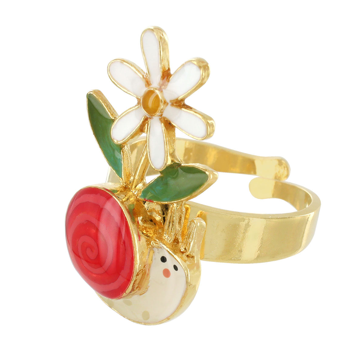 蝸牛與盆栽|戒指|BASILIC|Ring
