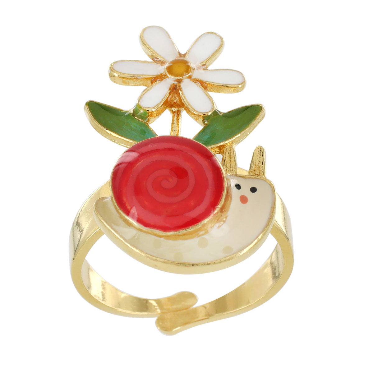 蝸牛與盆栽|戒指|BASILIC|Ring