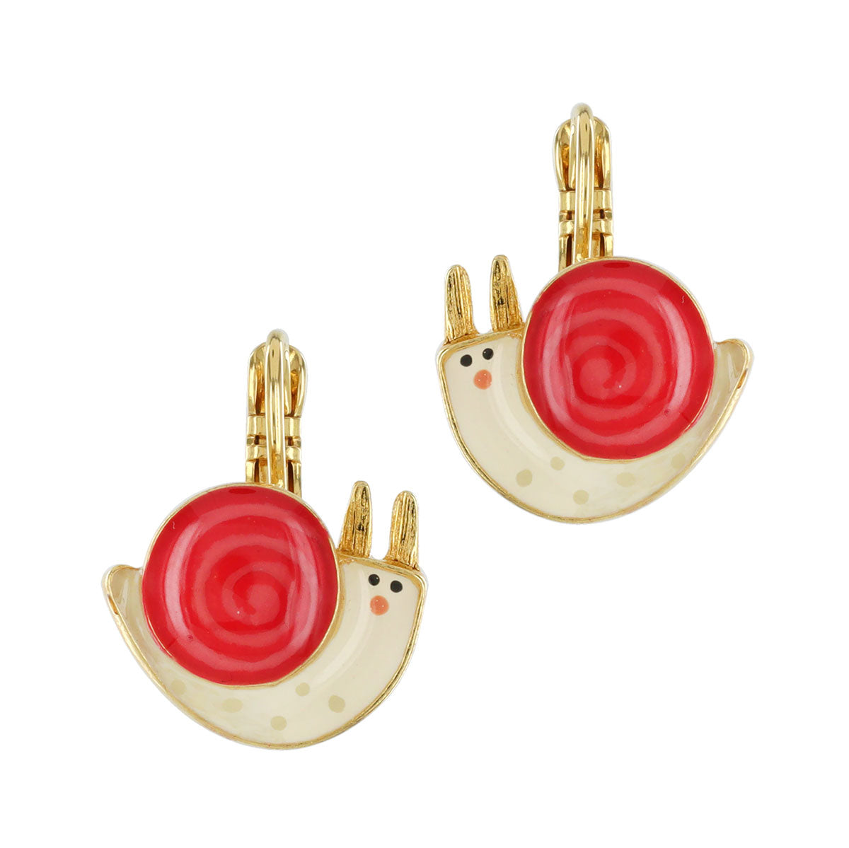 蝸牛與盆栽|耳環|BASILIC|Earrings