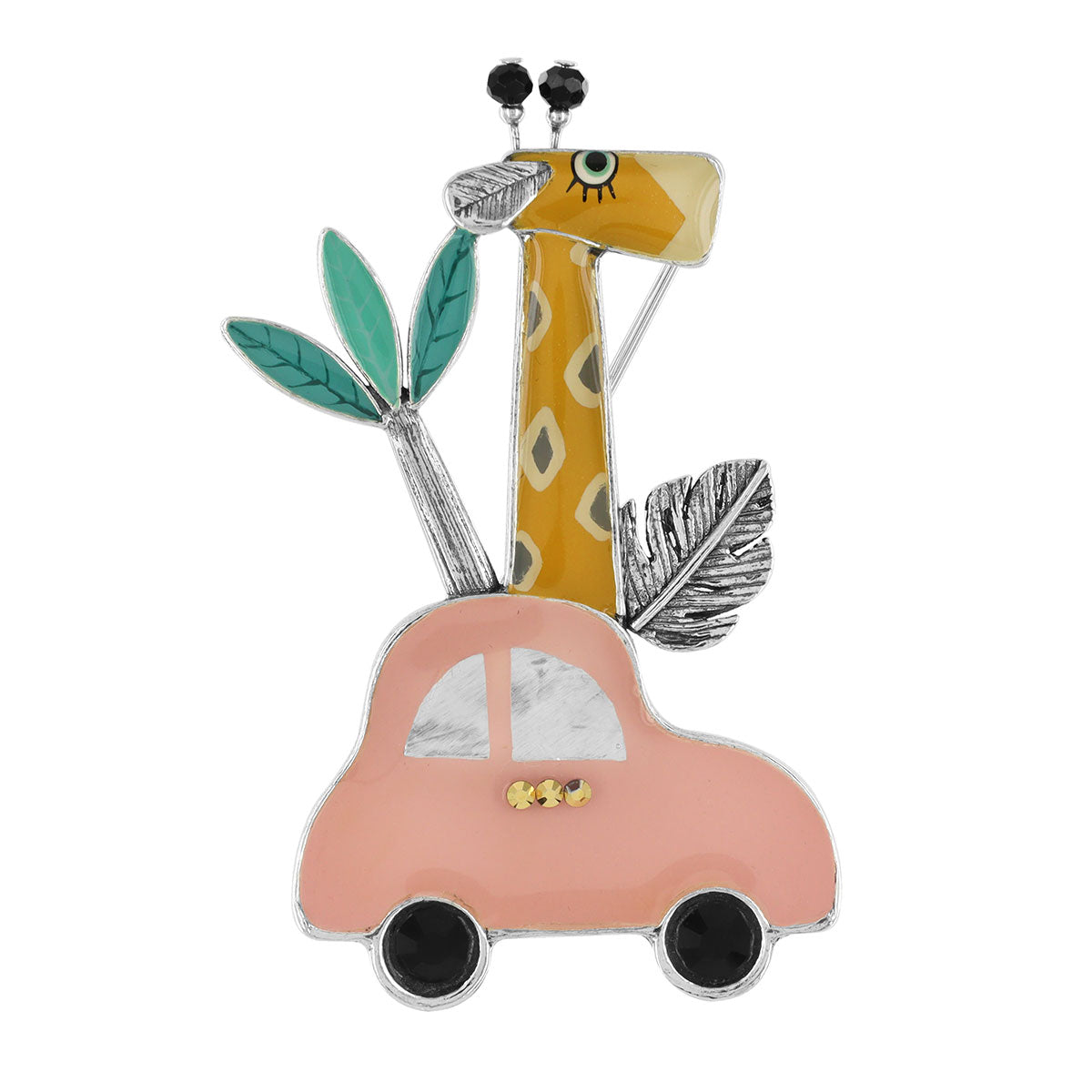 長頸鹿的旅行|胸針|SAFARI|Brooch