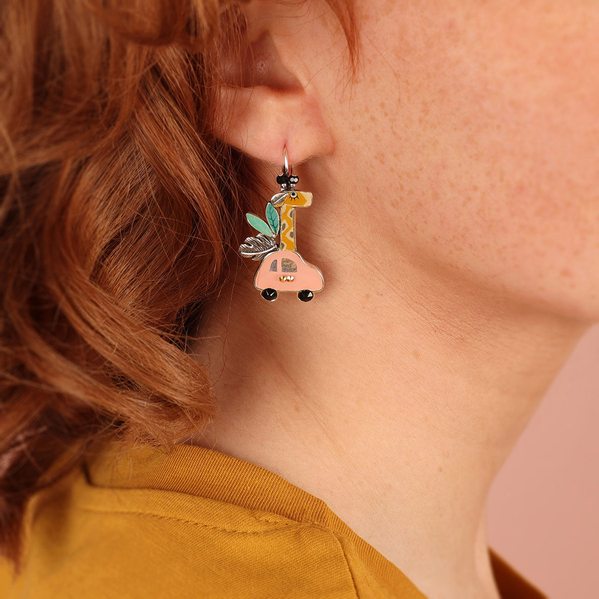 長頸鹿的旅行|耳環|SAFARI|Earrings