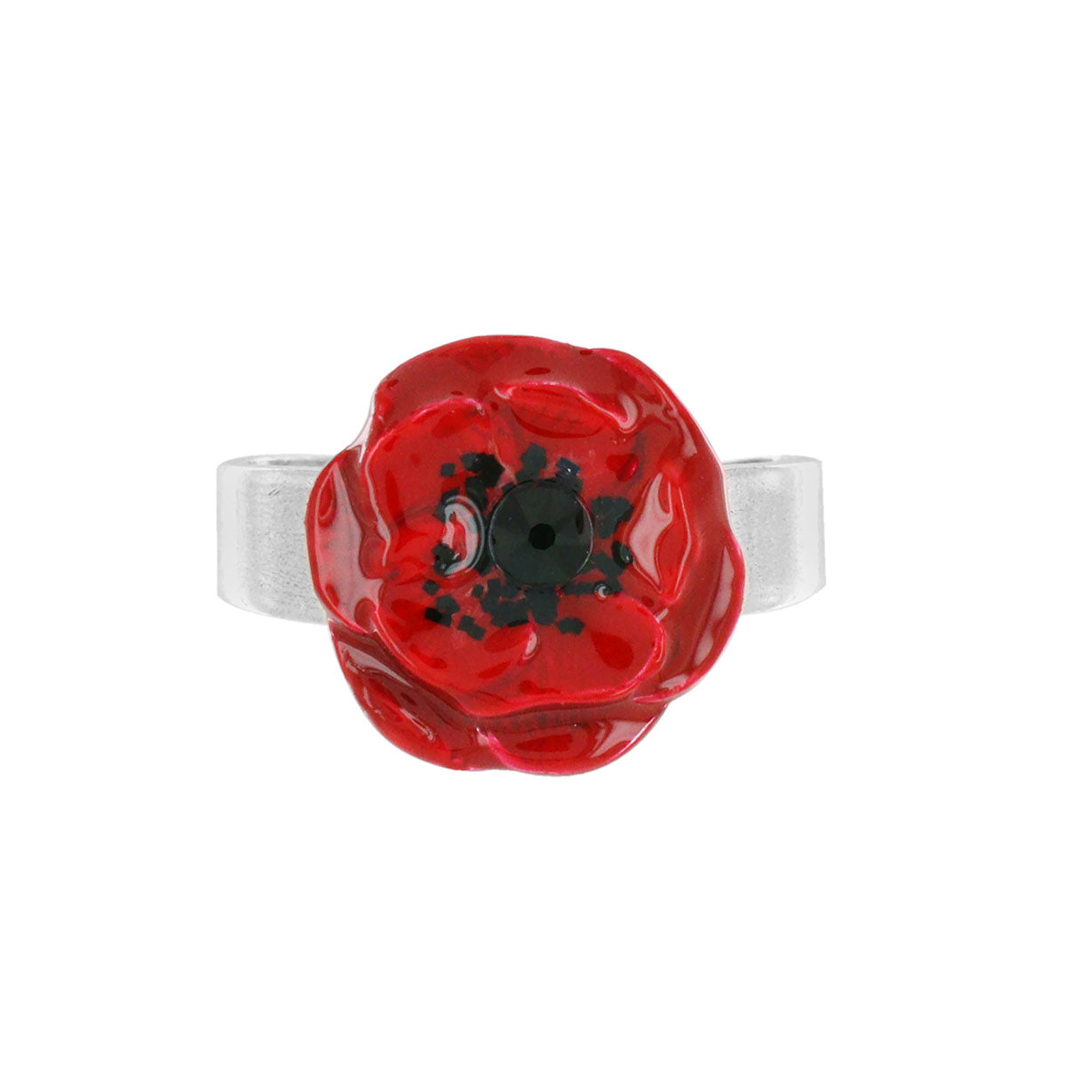 綻放紅花|戒指|Joli coquelicot|Ring