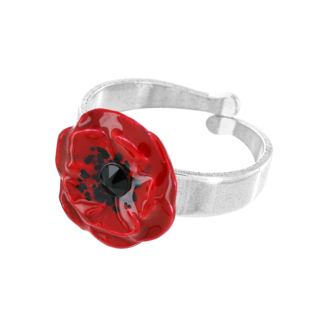 綻放紅花|戒指|Joli coquelicot|Ring