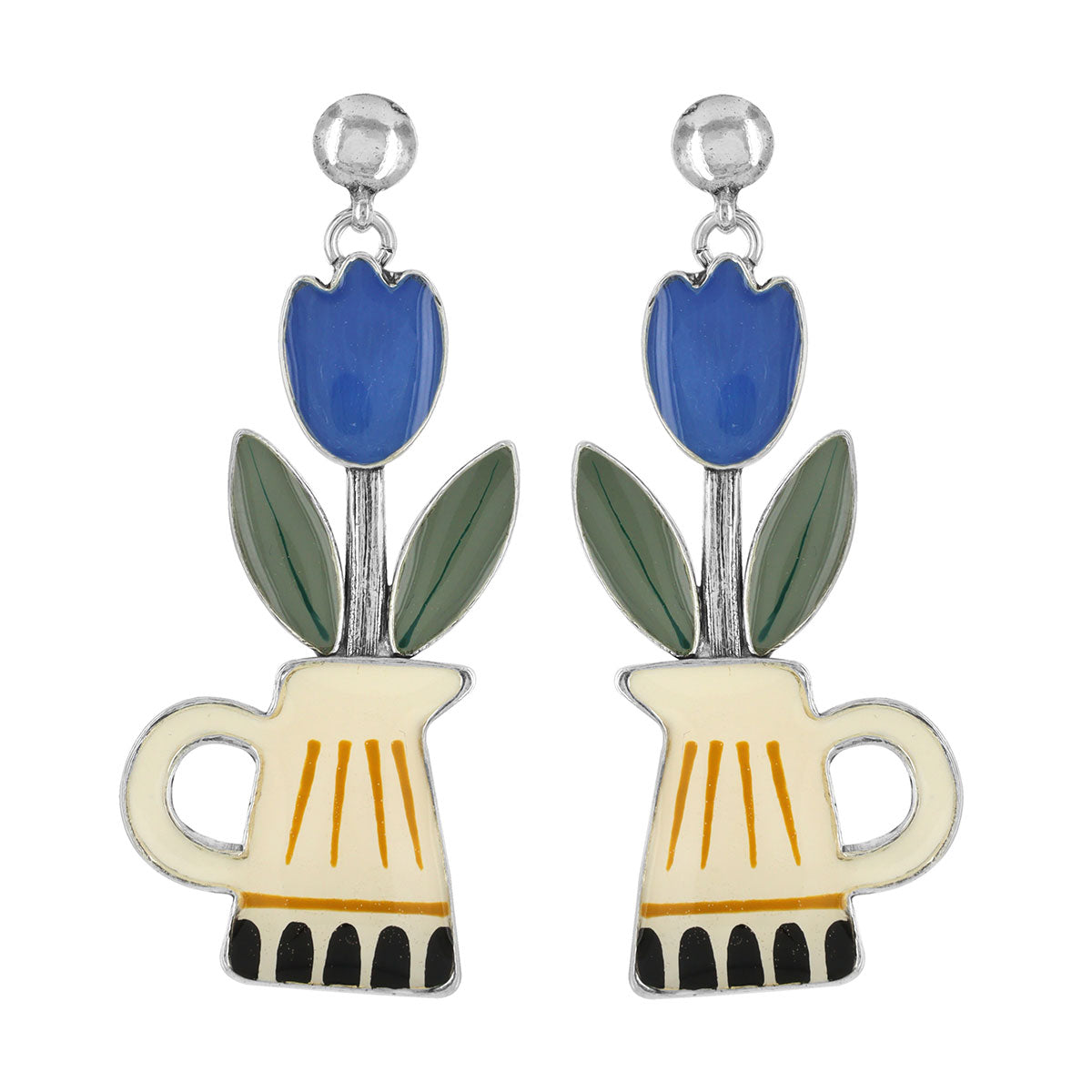 陽台小花|耳環|POP|Earrings