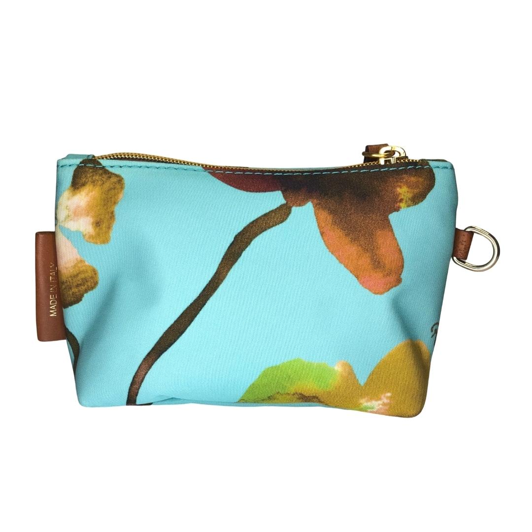 Flower Cosmetic Case / Seabreeze