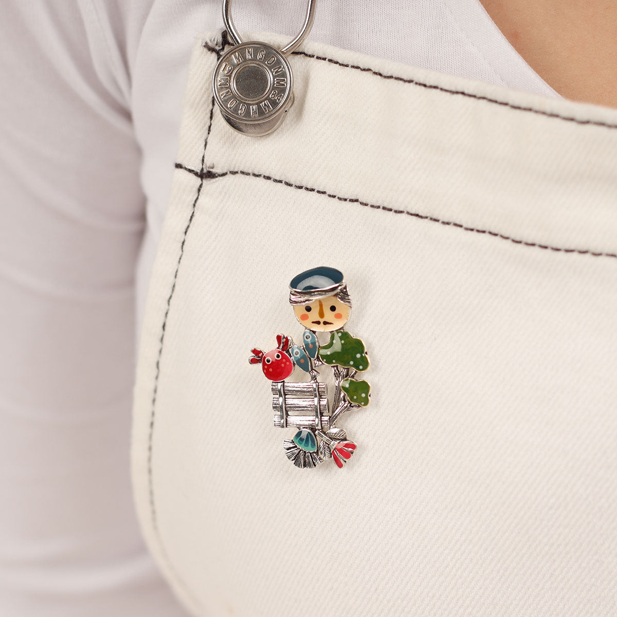 農村生活|胸針|JOSI BROCOLI & LÉON CORNICHON|Brooch