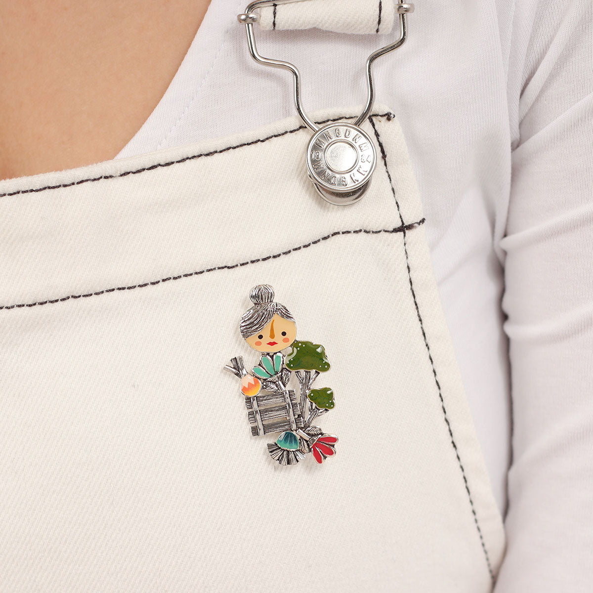 農村生活|胸針|JOSI BROCOLI & LÉON CORNICHON|Brooch