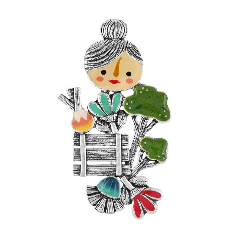 農村生活|胸針|JOSI BROCOLI & LÉON CORNICHON|Brooch