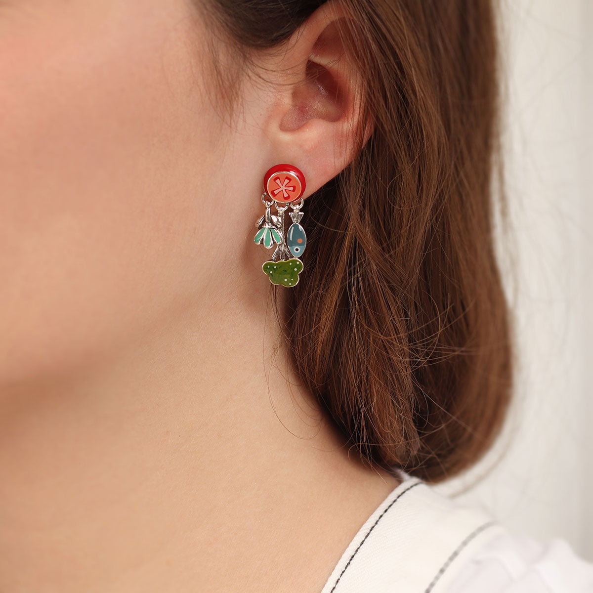 農村生活|耳環|JOSI BROCOLI & LÉON CORNICHON|Earrings