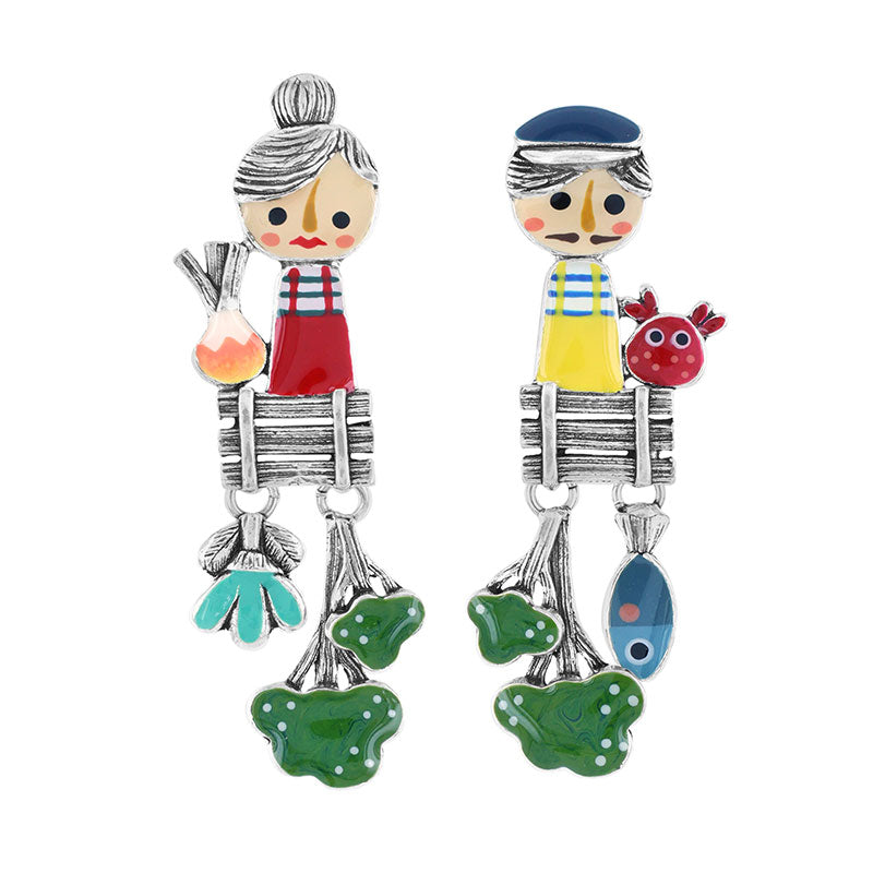 農村生活|耳環|JOSI BROCOLI & LÉON CORNICHON|Earrings