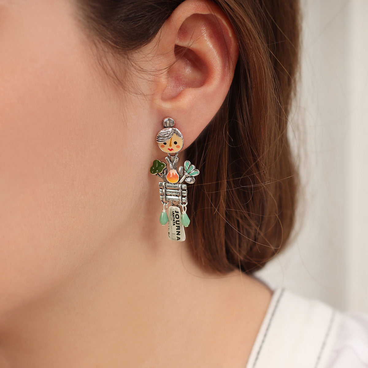 農村生活|耳環|JOSI BROCOLI & LÉON CORNICHON|Earrings