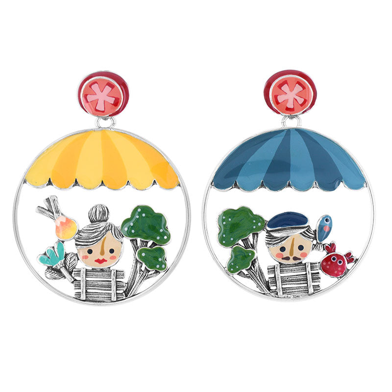 農村生活|耳環|JOSI BROCOLI & LÉON CORNICHON|Earrings