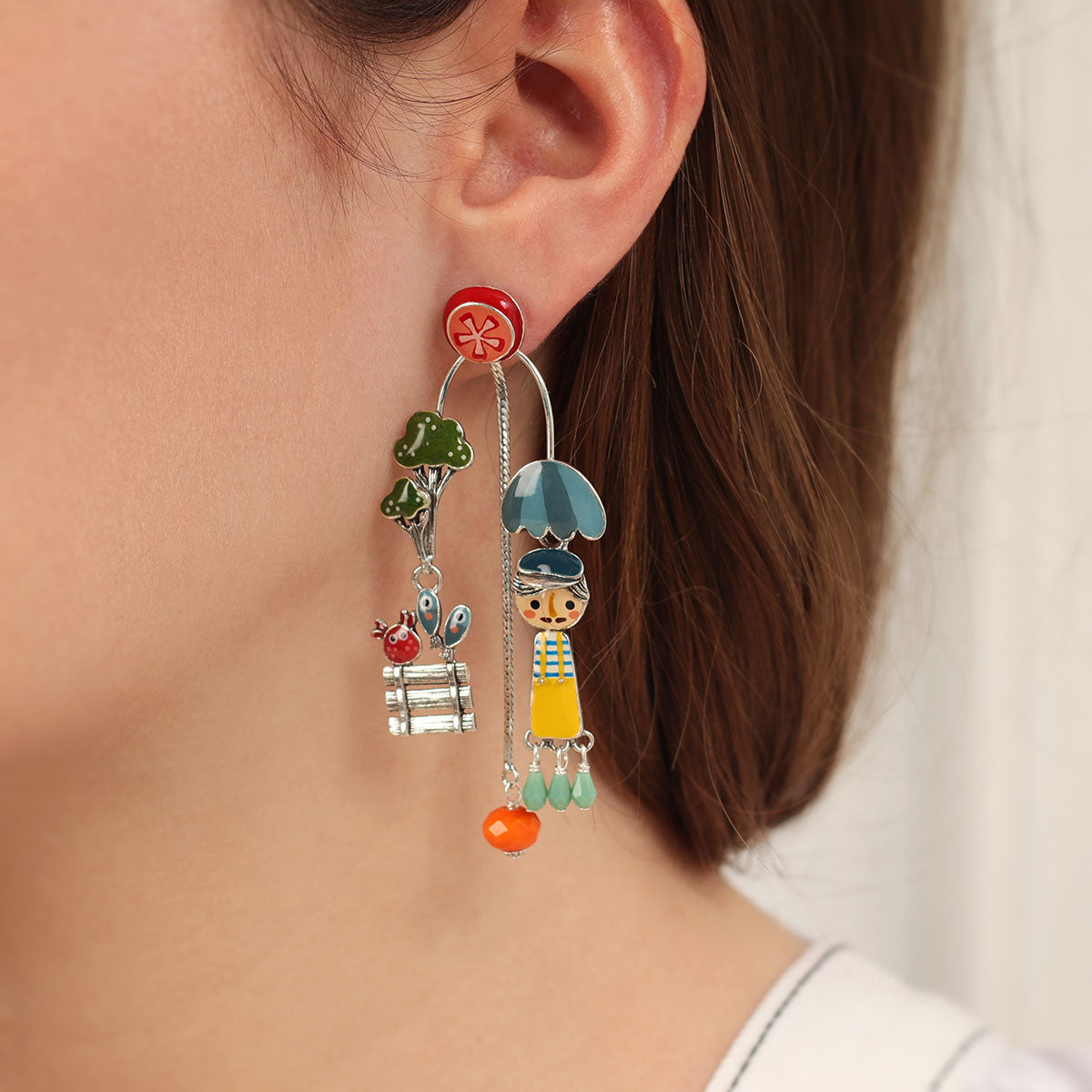 農村生活|耳環|JOSI BROCOLI & LÉON CORNICHON|Earrings