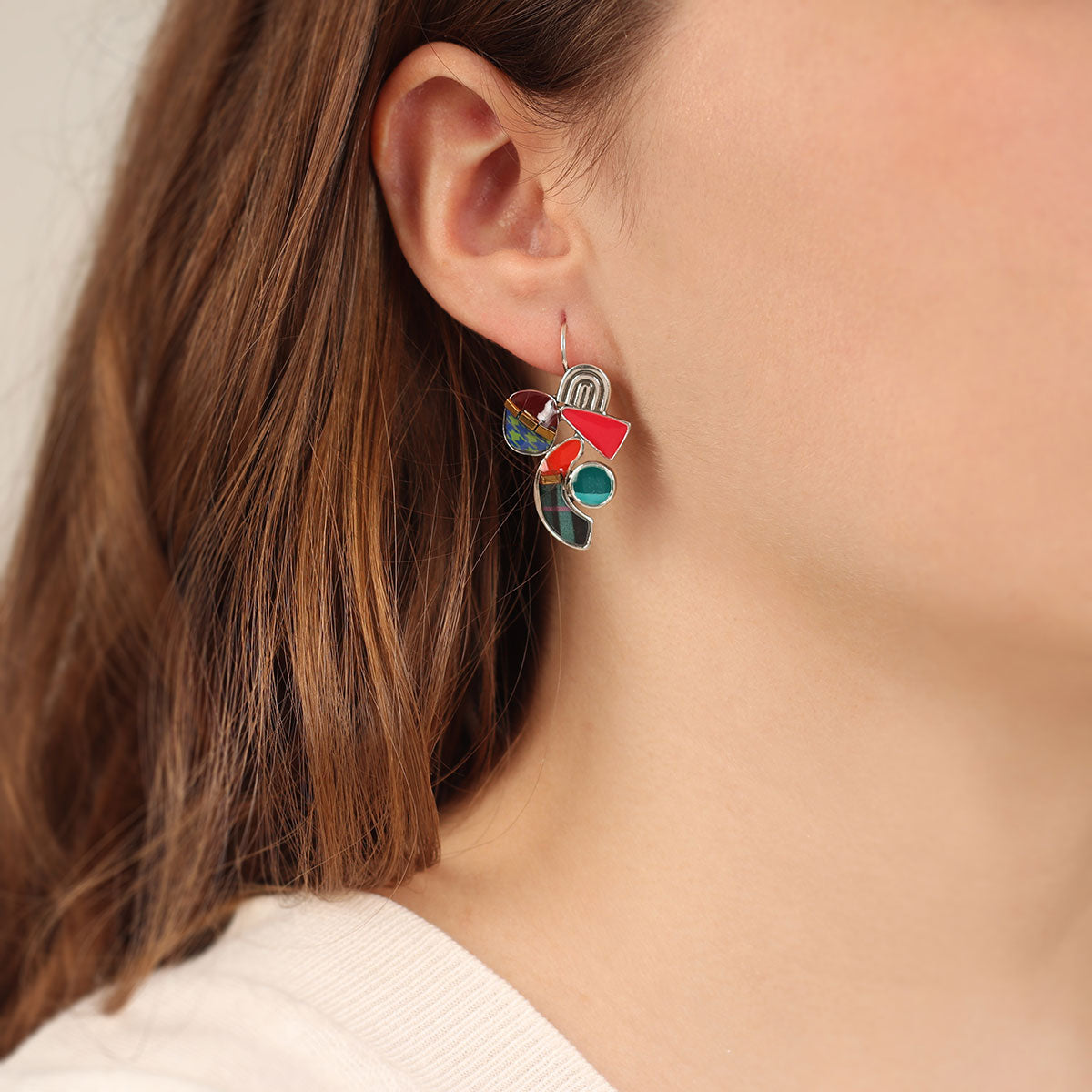 拼拼貼貼|耳環|MÉTAMORPHOSE|Earrings