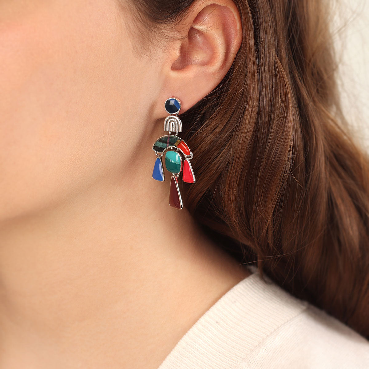 拼拼貼貼|耳環|MÉTAMORPHOSE|Earrings