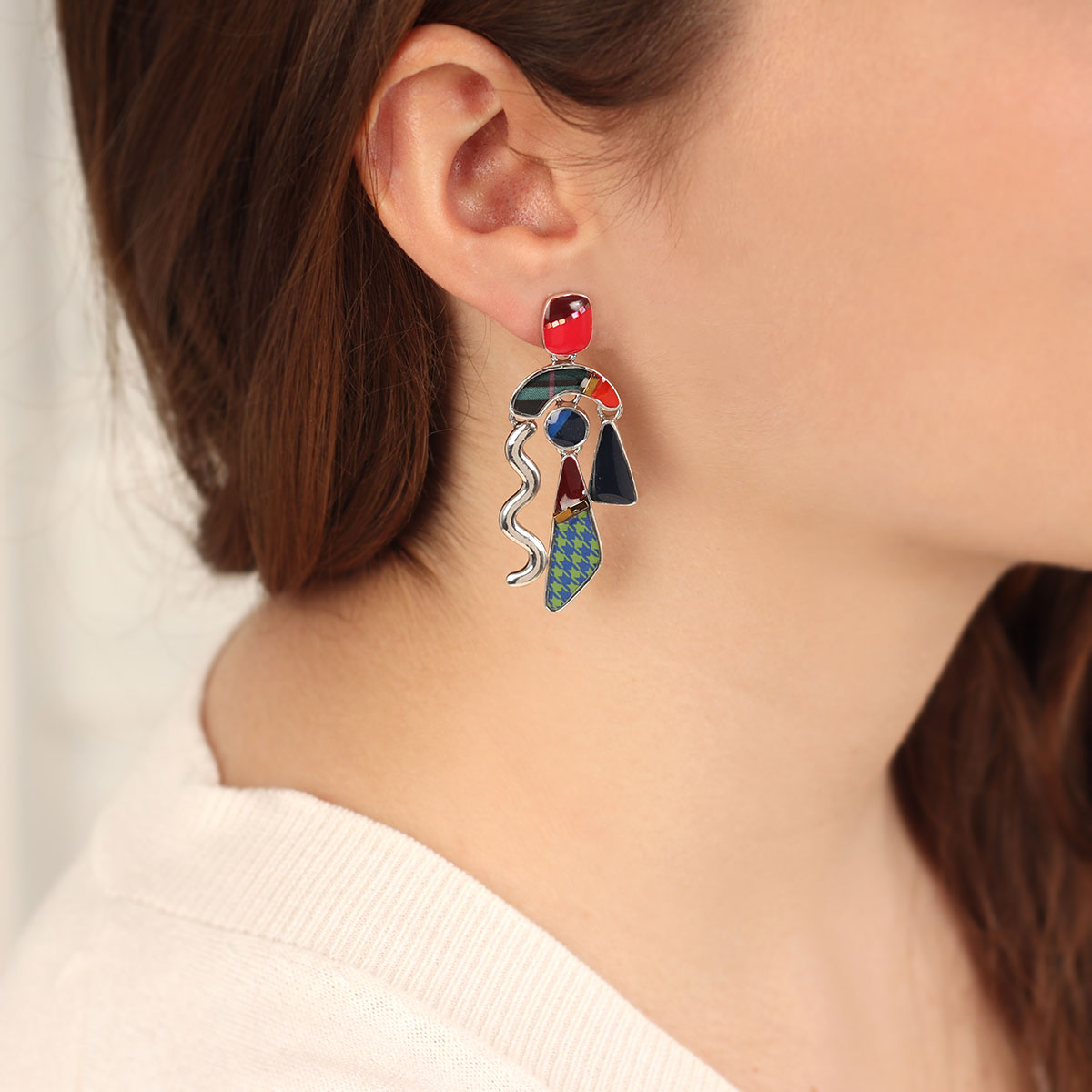 拼拼貼貼|耳環|MÉTAMORPHOSE|Earrings