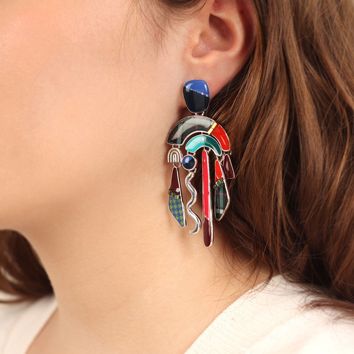 拼拼貼貼|耳環|MÉTAMORPHOSE|Earrings