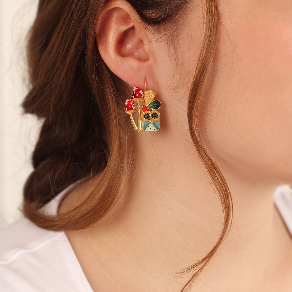 狐狸大師|耳環|MAÎTRE RENARD|Earrings