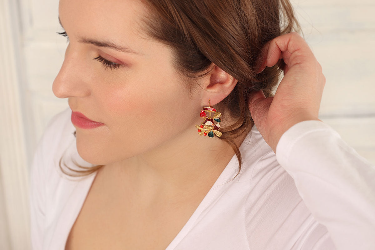 狐狸大師|耳環|MAÎTRE RENARD|Earrings