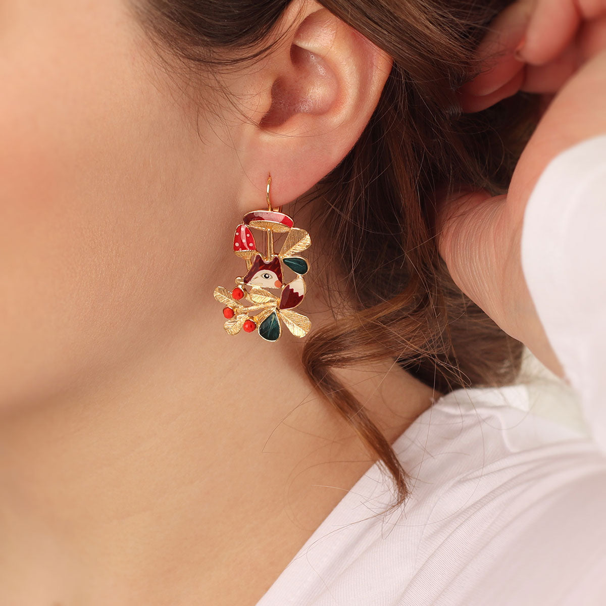 狐狸大師|耳環|MAÎTRE RENARD|Earrings