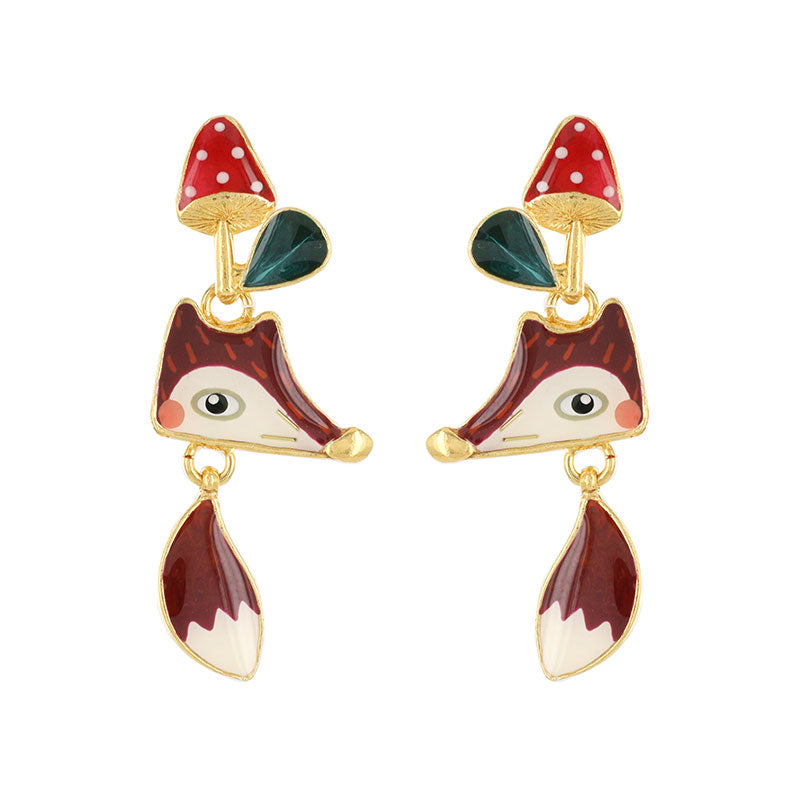 狐狸大師|耳環|MAÎTRE RENARD|Earrings