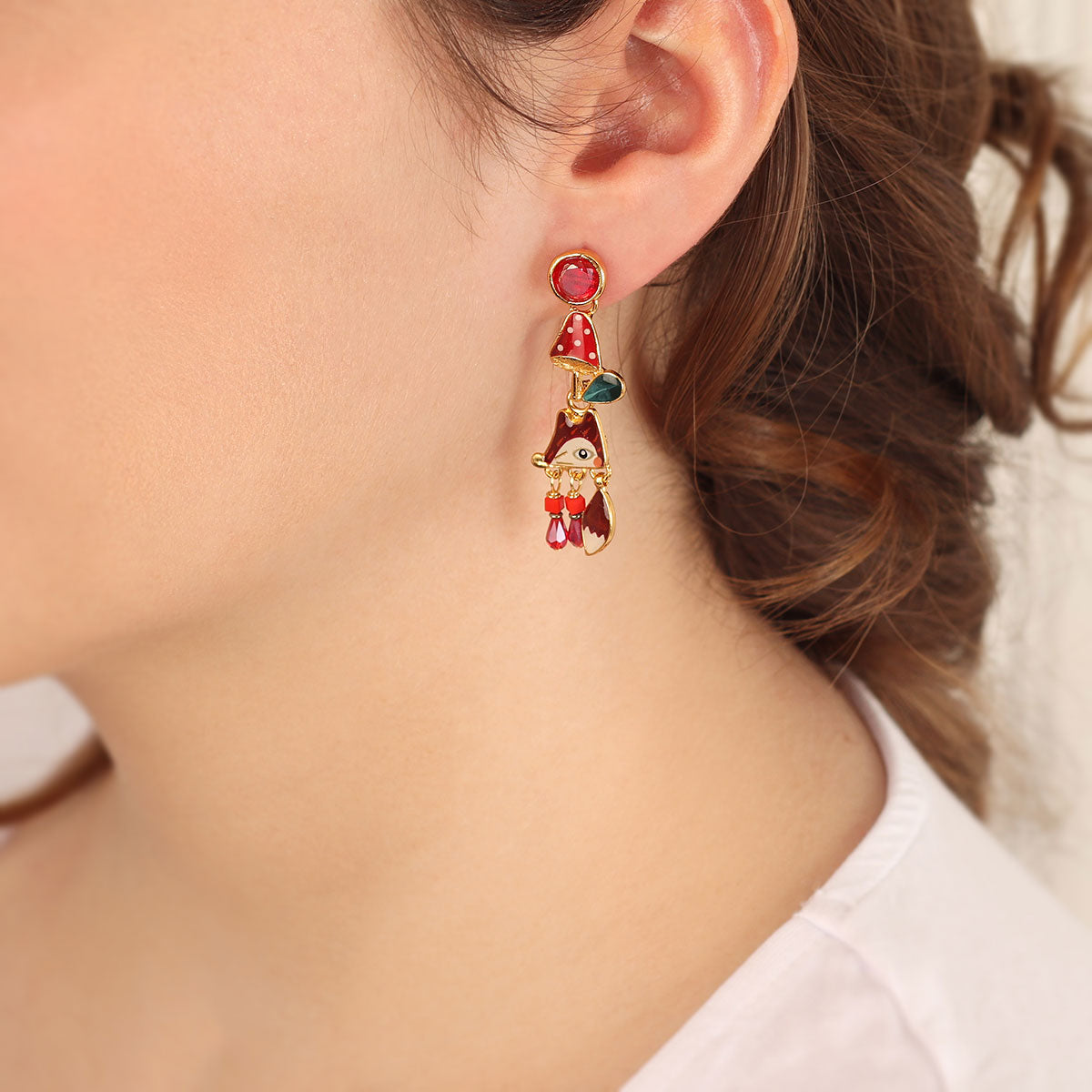狐狸大師|耳環|MAÎTRE RENARD|Earrings