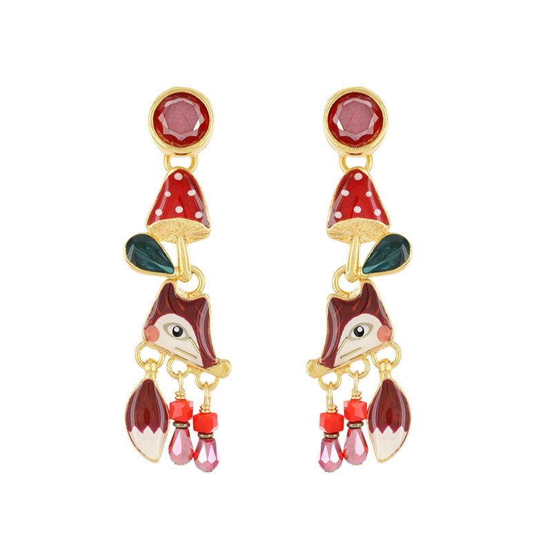 狐狸大師|耳環|MAÎTRE RENARD|Earrings