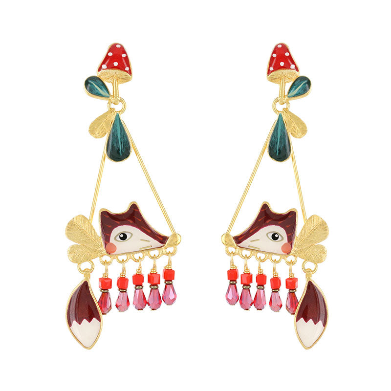 狐狸大師|耳環|MAÎTRE RENARD|Earrings