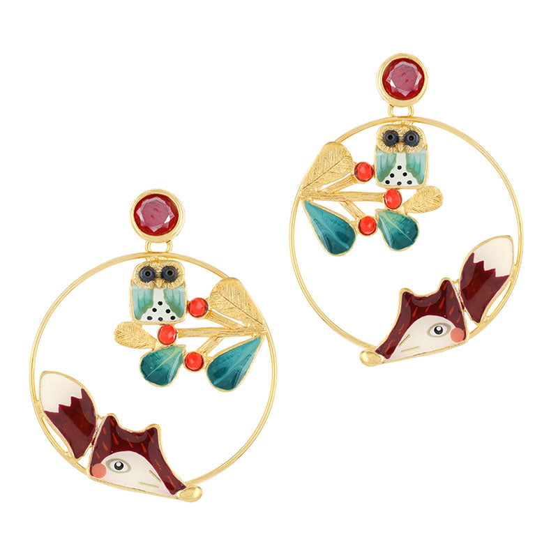 狐狸大師|耳環|MAÎTRE RENARD|Earrings
