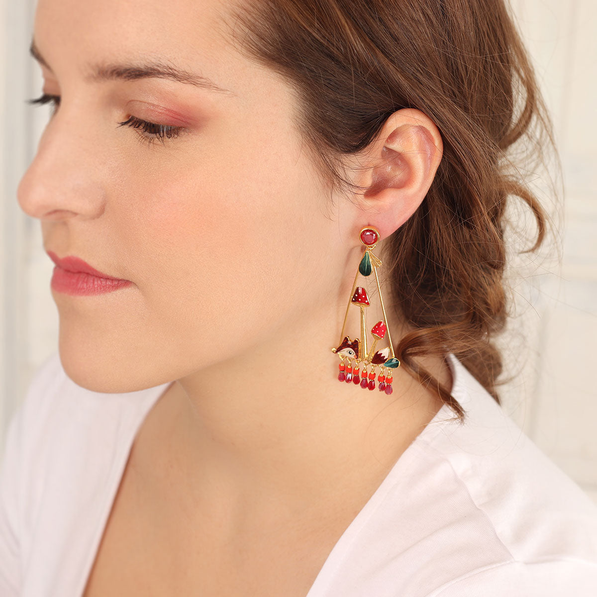 狐狸大師|耳環|MAÎTRE RENARD|Earrings