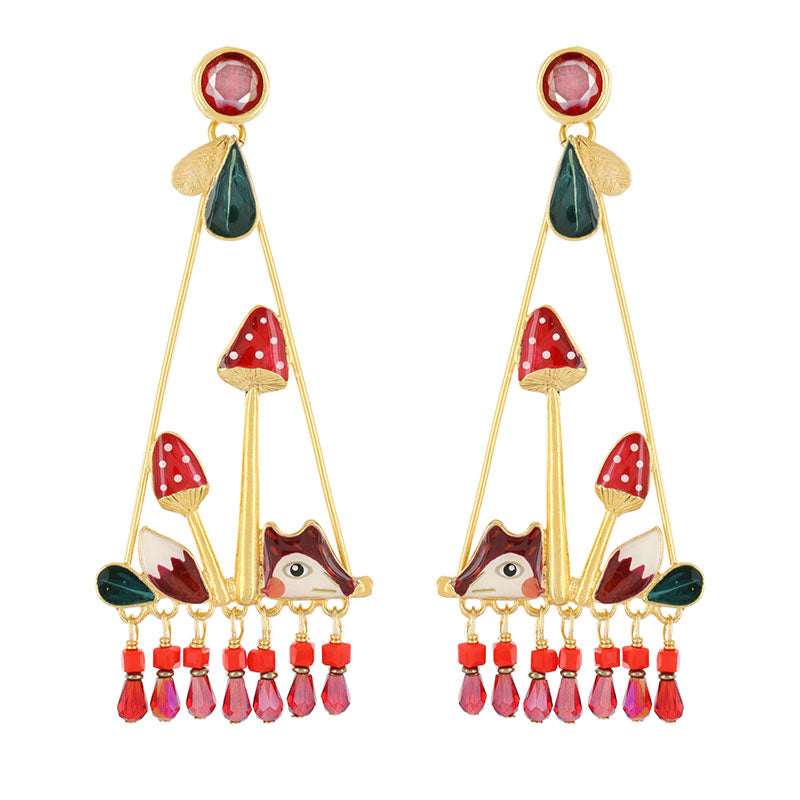 狐狸大師|耳環|MAÎTRE RENARD|Earrings