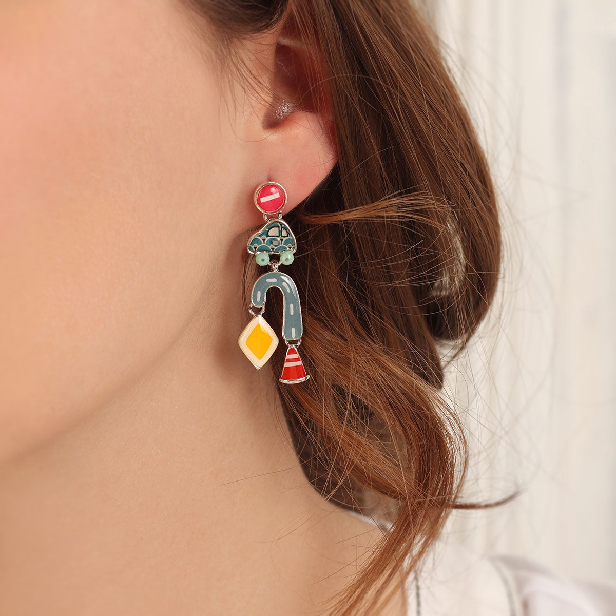 公路旅行|耳環|MILLE BORNES|Earrings