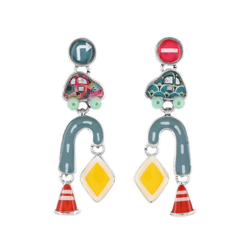 公路旅行|耳環|MILLE BORNES|Earrings