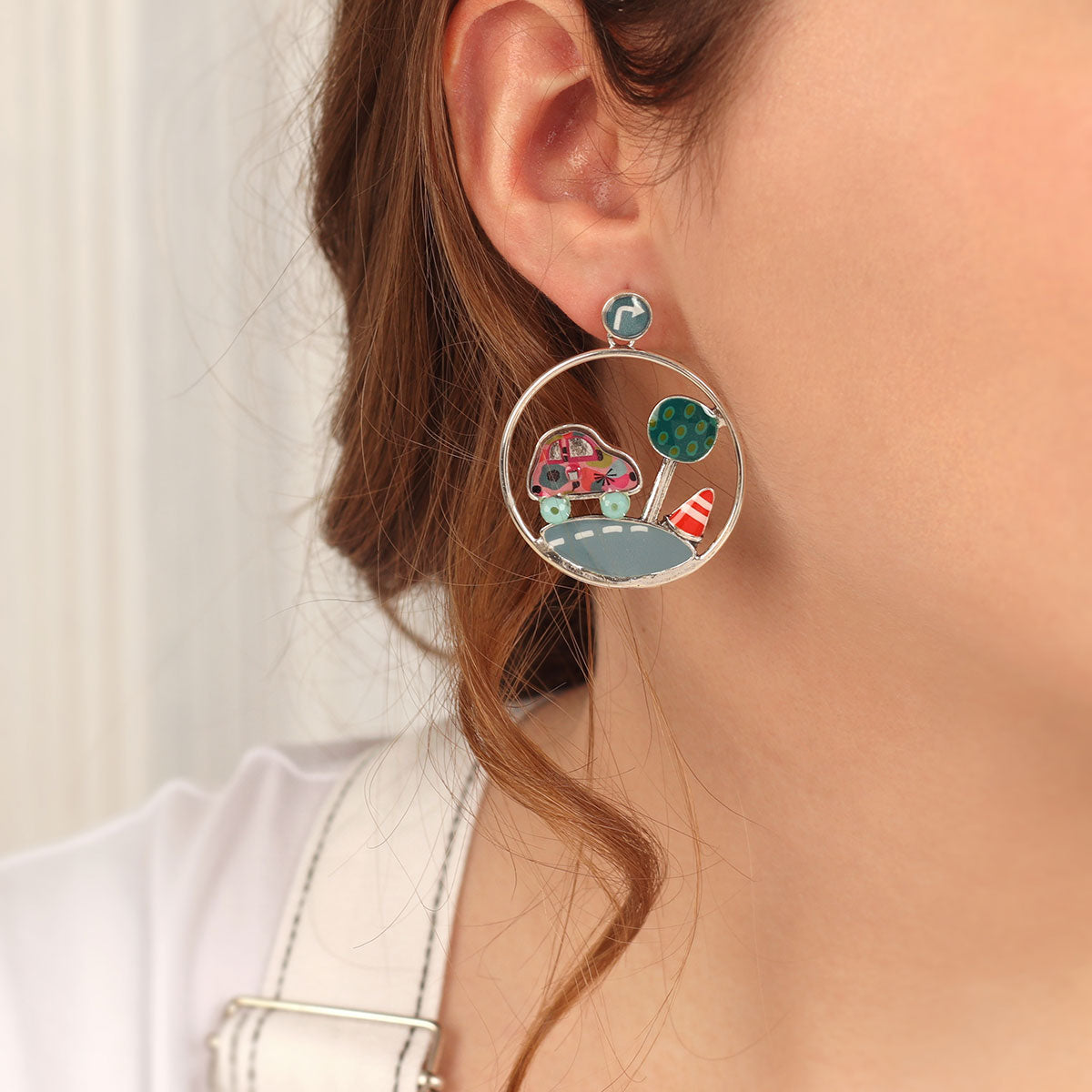 公路旅行|耳環|MILLE BORNES|Earrings