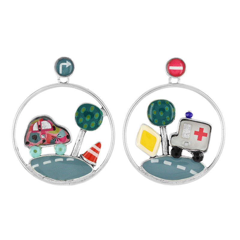公路旅行|耳環|MILLE BORNES|Earrings