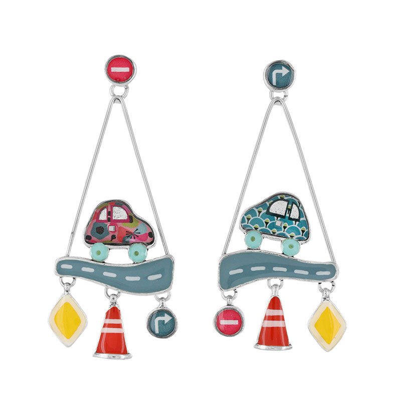 公路旅行|耳環|MILLE BORNES|Earrings