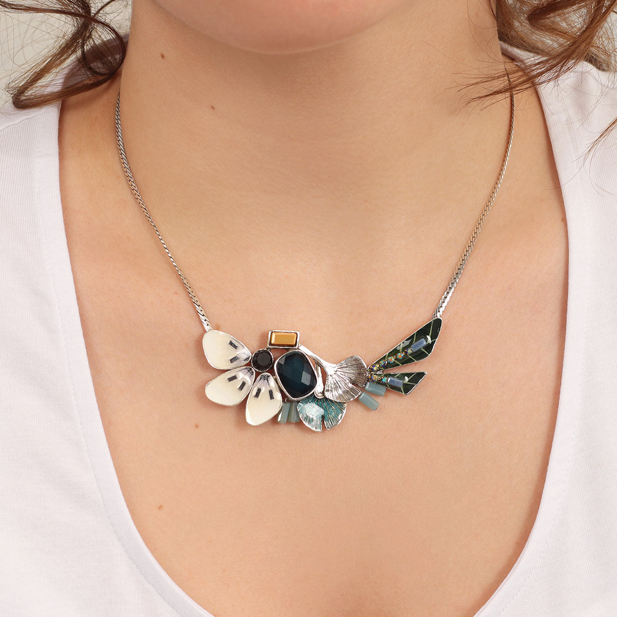 銀杏葉片|項鍊|GINKGO|Necklace