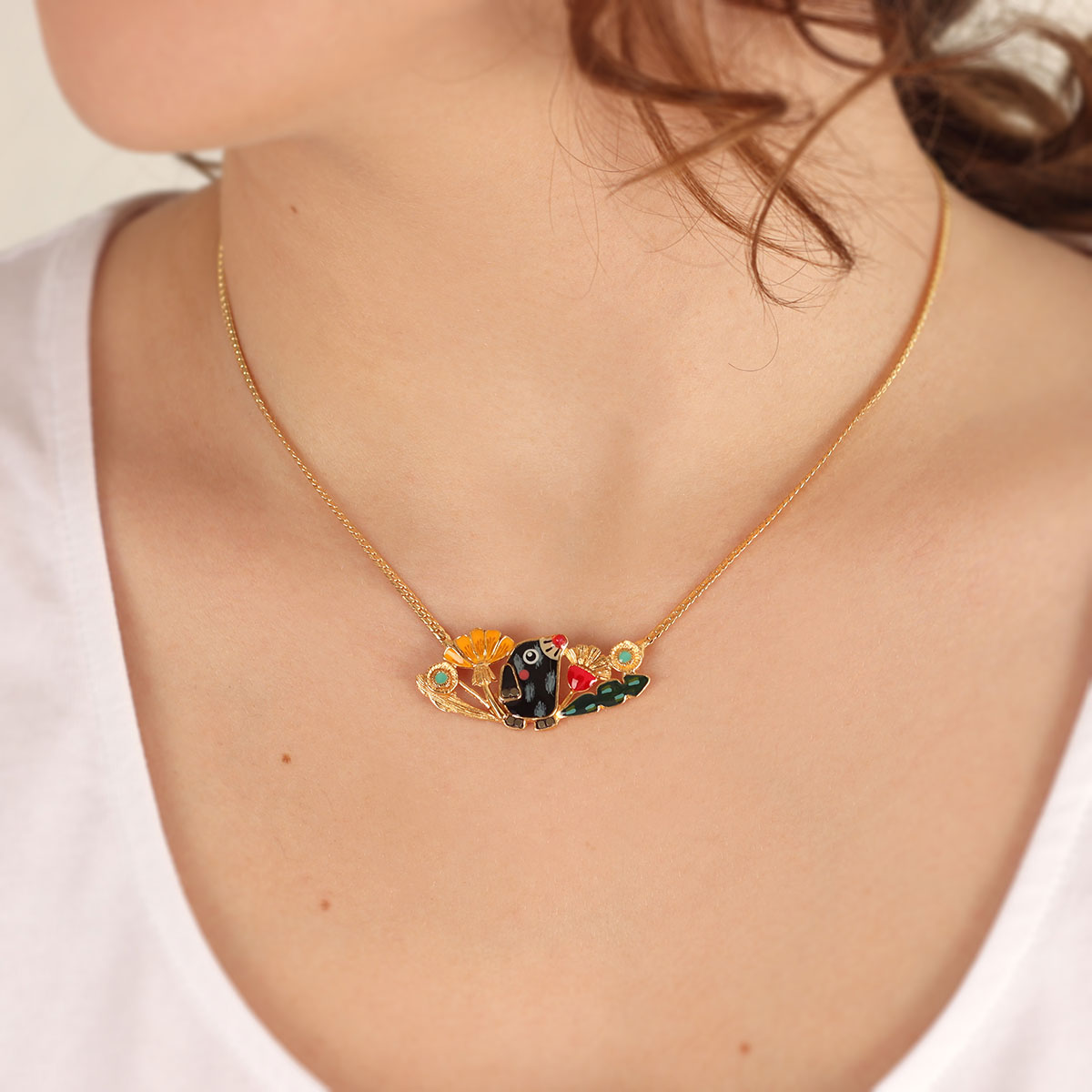 刺蝟哈貝利|項鍊|SAPERLITOPETTE|Necklace