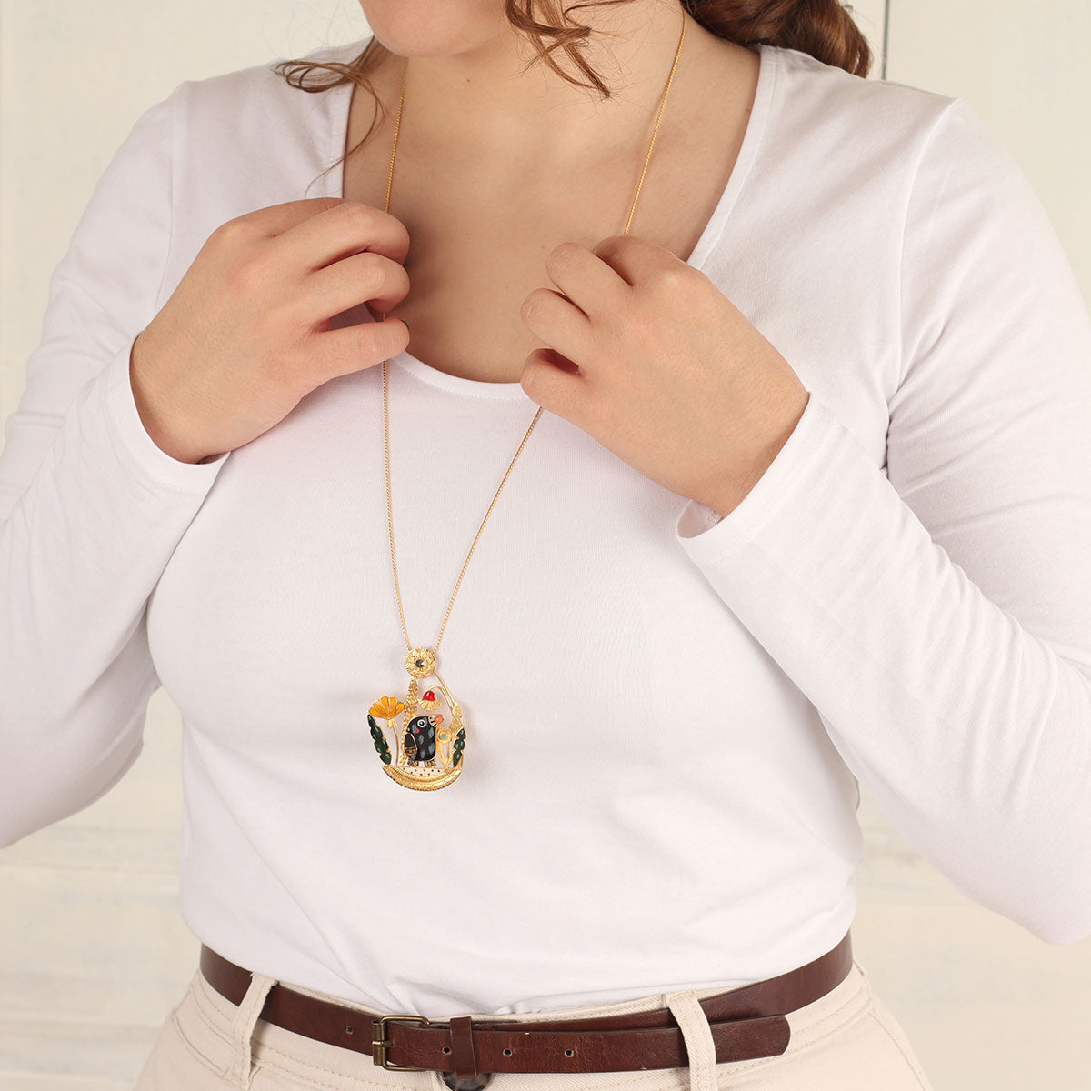 刺蝟哈貝利|項鍊|SAPERLITOPETTE|Necklace