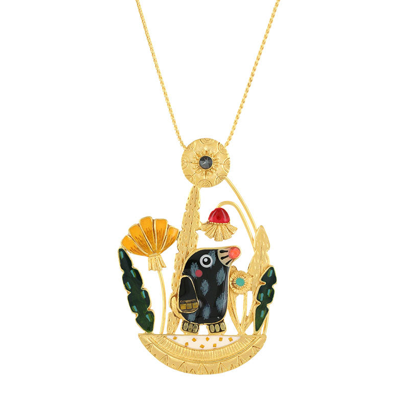 刺蝟哈貝利|項鍊|SAPERLITOPETTE|Necklace
