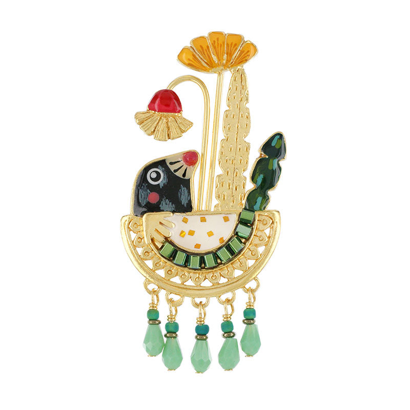 刺蝟哈貝利|胸針|SAPERLITOPETTE|Brooch