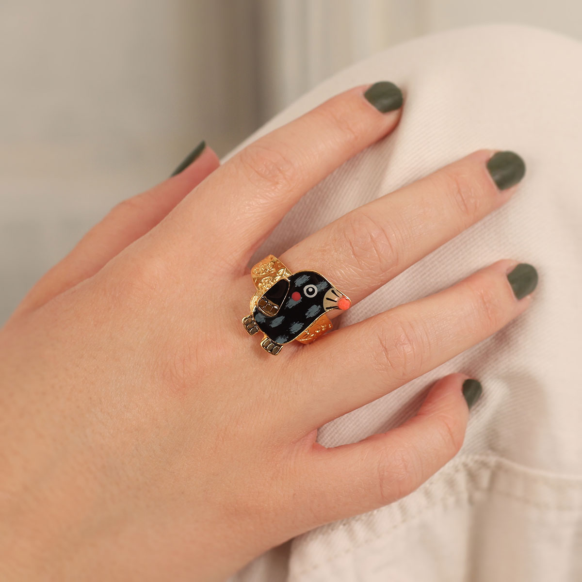 刺蝟哈貝利|戒指|SAPERLITOPETTE|Ring
