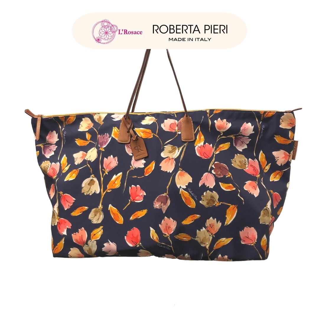 Robertina Flower Nature Viaggio Bag / Dark Blue